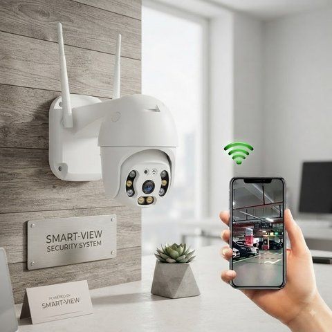 Бездротова поворотна IP-камера 516 фото