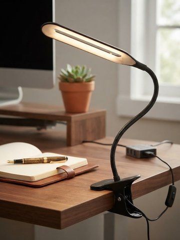 Світлодіодна LED-лампа на прищіпці з USB-живленням 707 фото