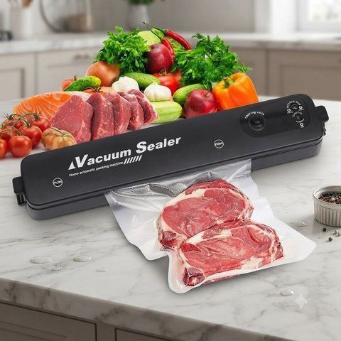 Вакууматор для їжі Vacuum Sealer BLACK 255 фото