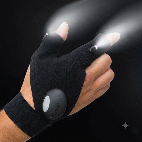 Рукавичка із вбудованим ліхтариком Glove Light 304 фото