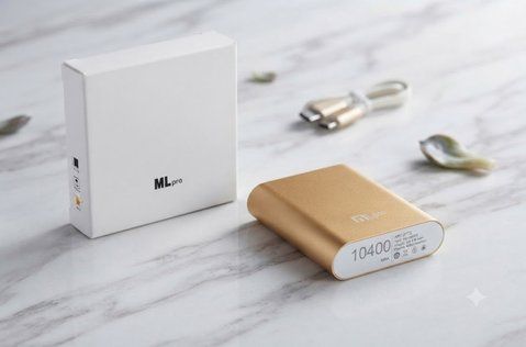 Зовнішній акумулятор Power bank 10400mAh 500 фото