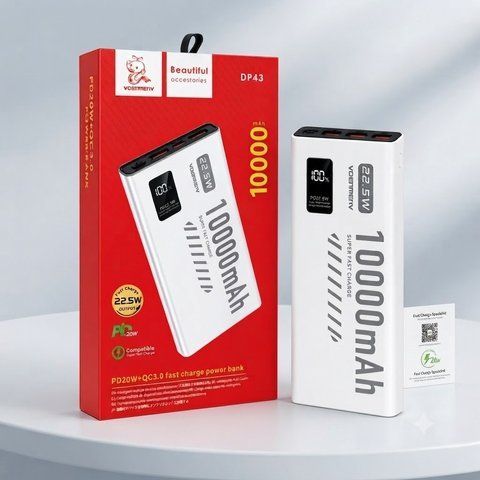 Power Bank VDENMENV DP43 10000 mAh 22.5W 496 фото