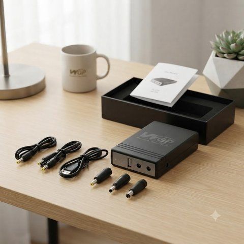 Джерело безперебійного живлення Mini UPS WGP 10400mAh 494 фото
