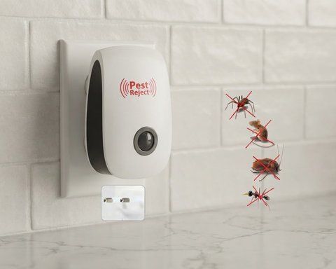 Електронний відлякувач шкідників Pest Reject 688 фото